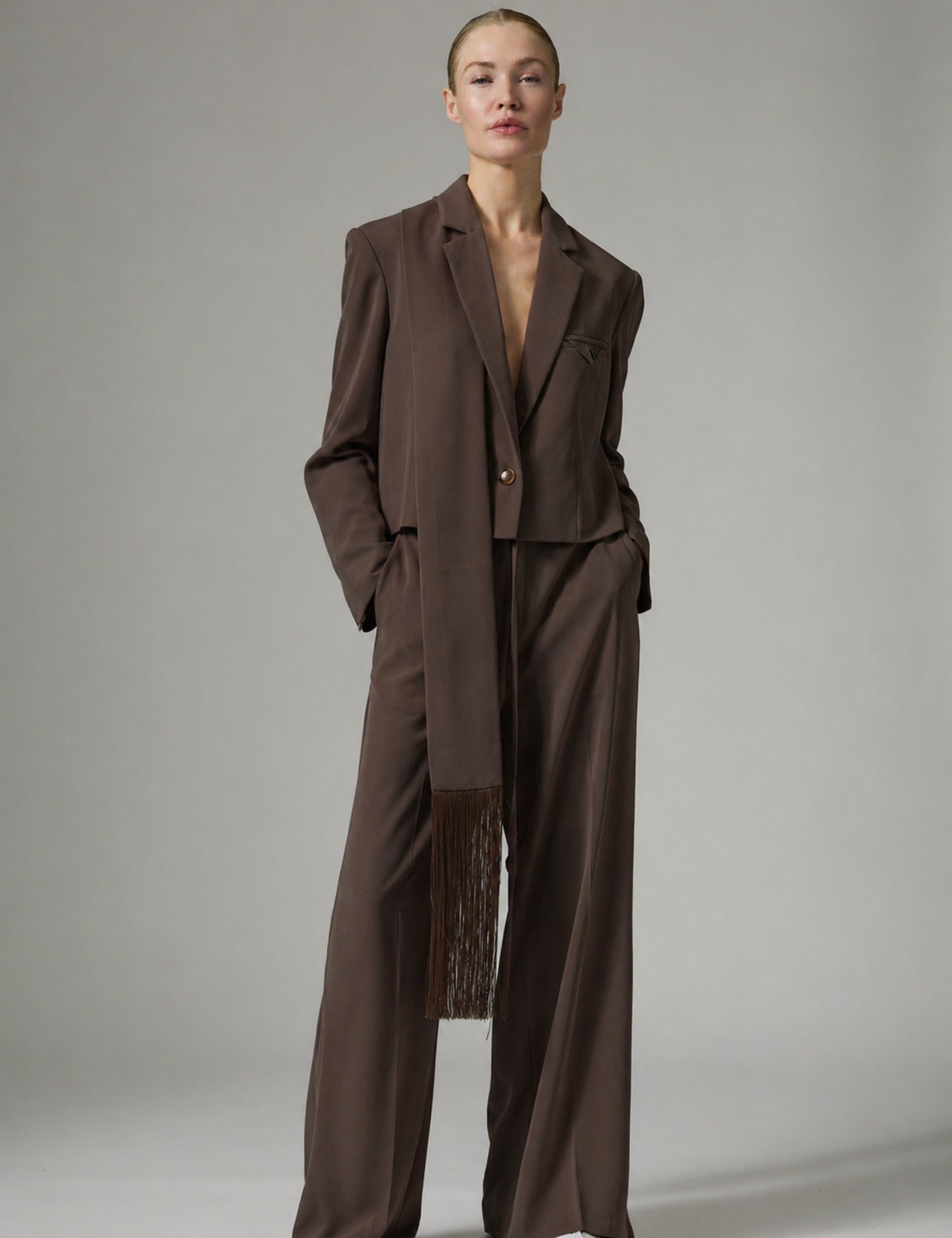 DAY Birger ét Mikkelsen Tory - Classic Gabardine - Tørklæde Tørklæde 191018 Ganache