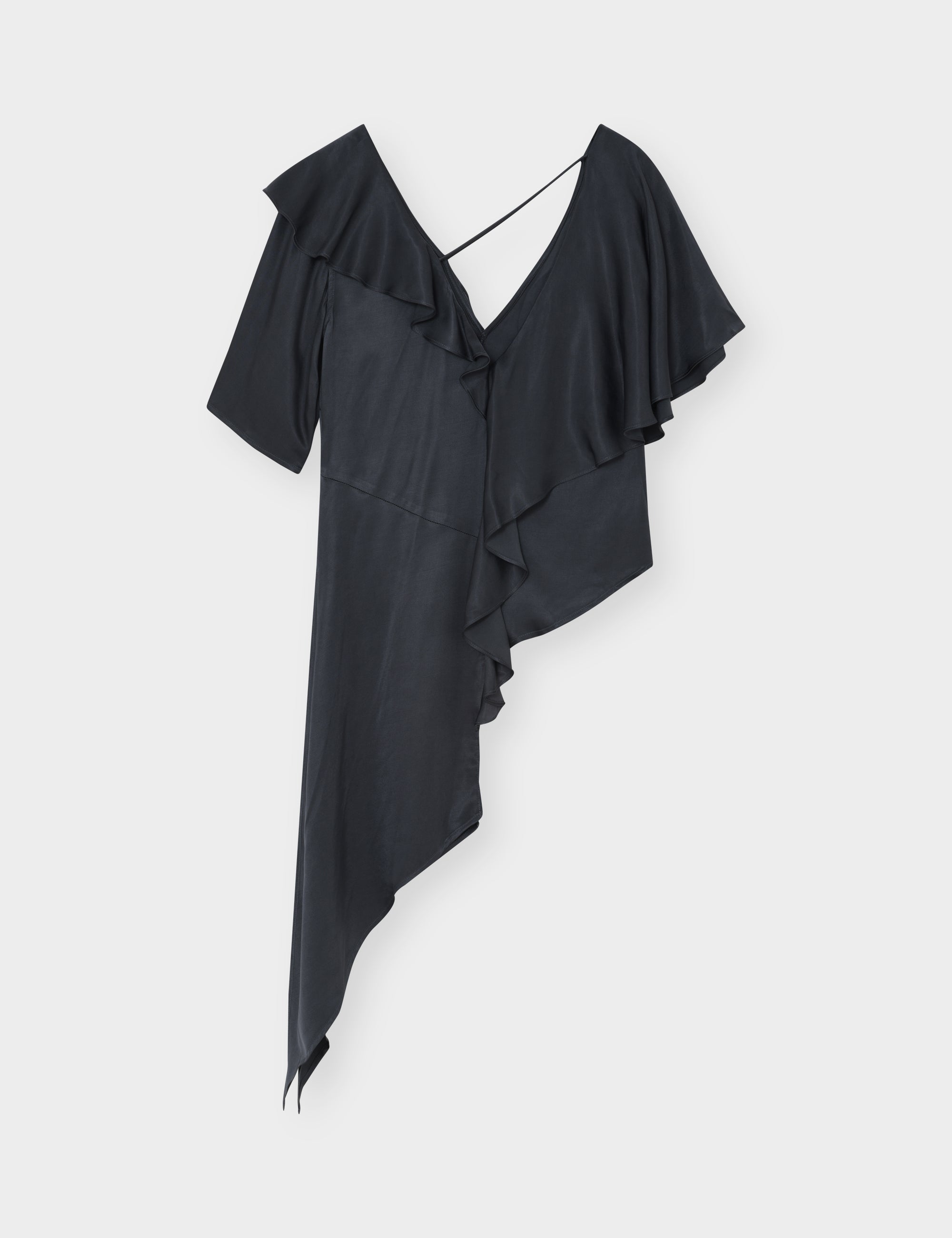 DAY Birger ét Mikkelsen Valor - Silky Touch - Bluse Bluse 194104 EBONY