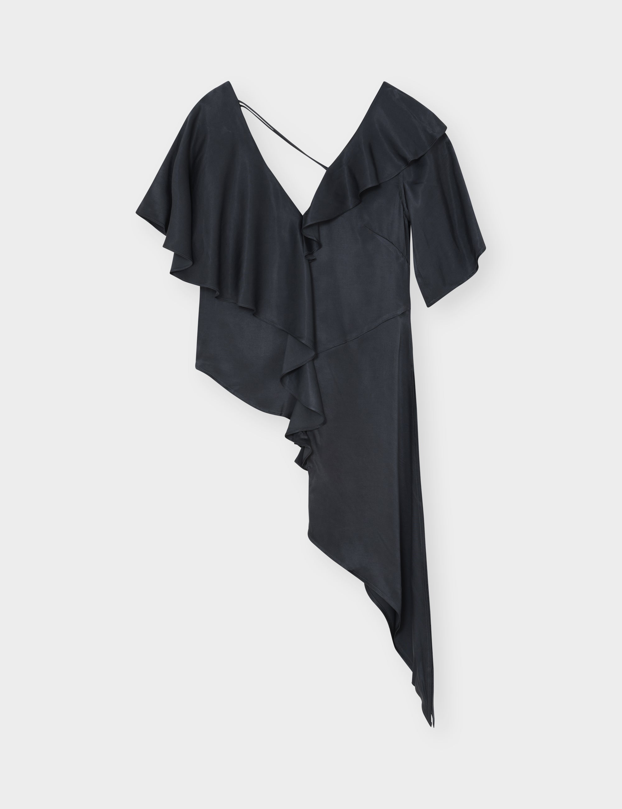 DAY Birger ét Mikkelsen Valor - Silky Touch - Bluse Bluse 194104 EBONY