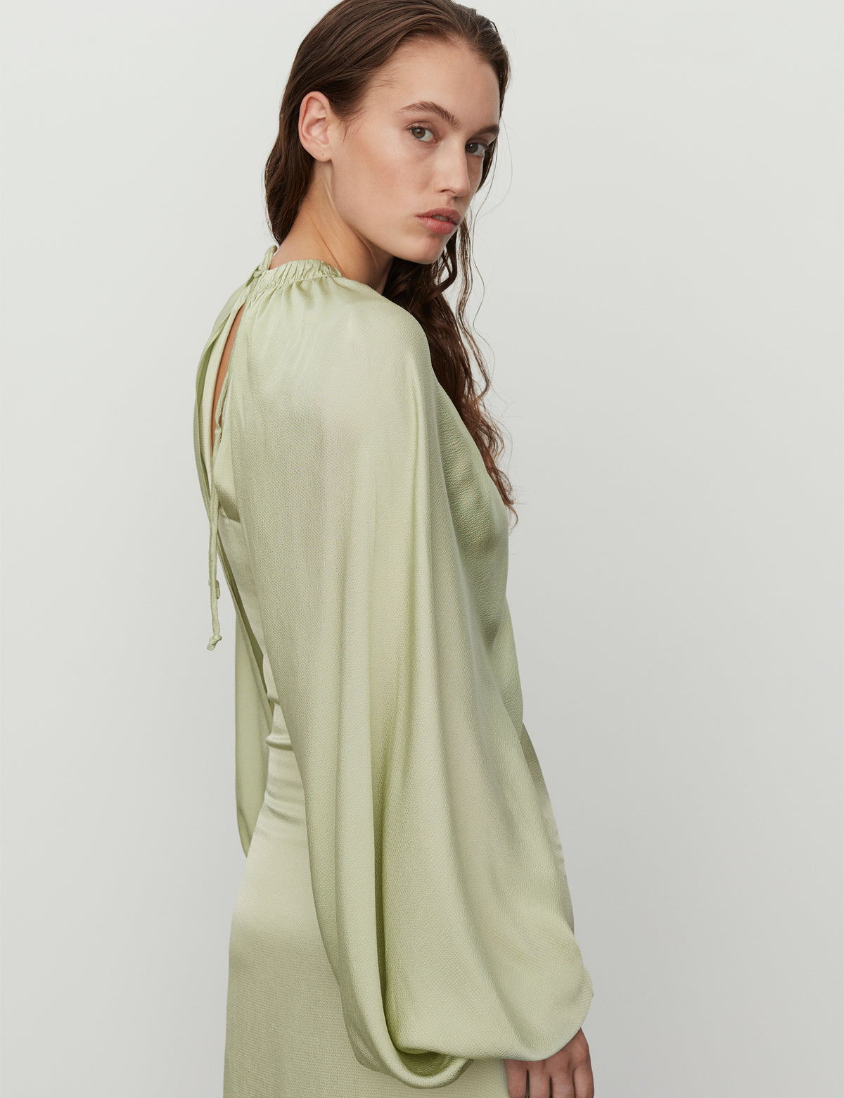 DAY Birger ét Mikkelsen Whitney - Fluid Texture Kjole 140114 CELADON GREEN