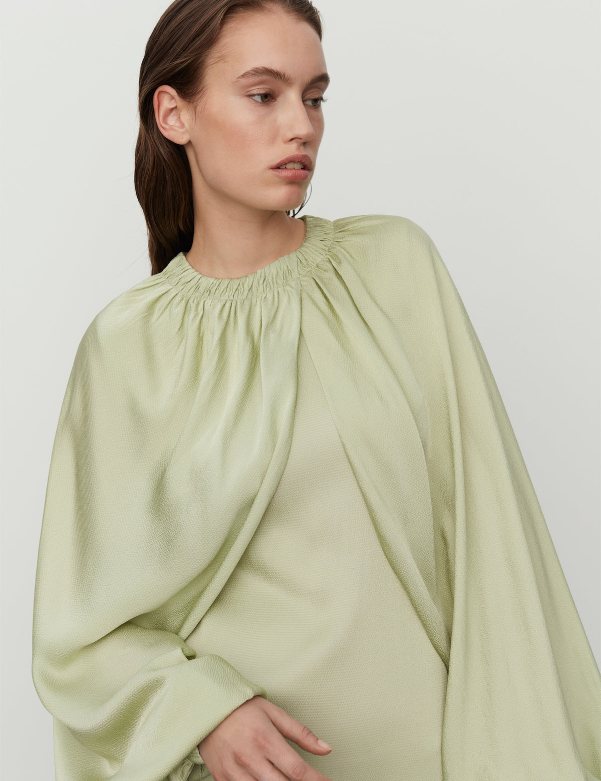 DAY Birger ét Mikkelsen Whitney - Fluid Texture Kjole 140114 CELADON GREEN