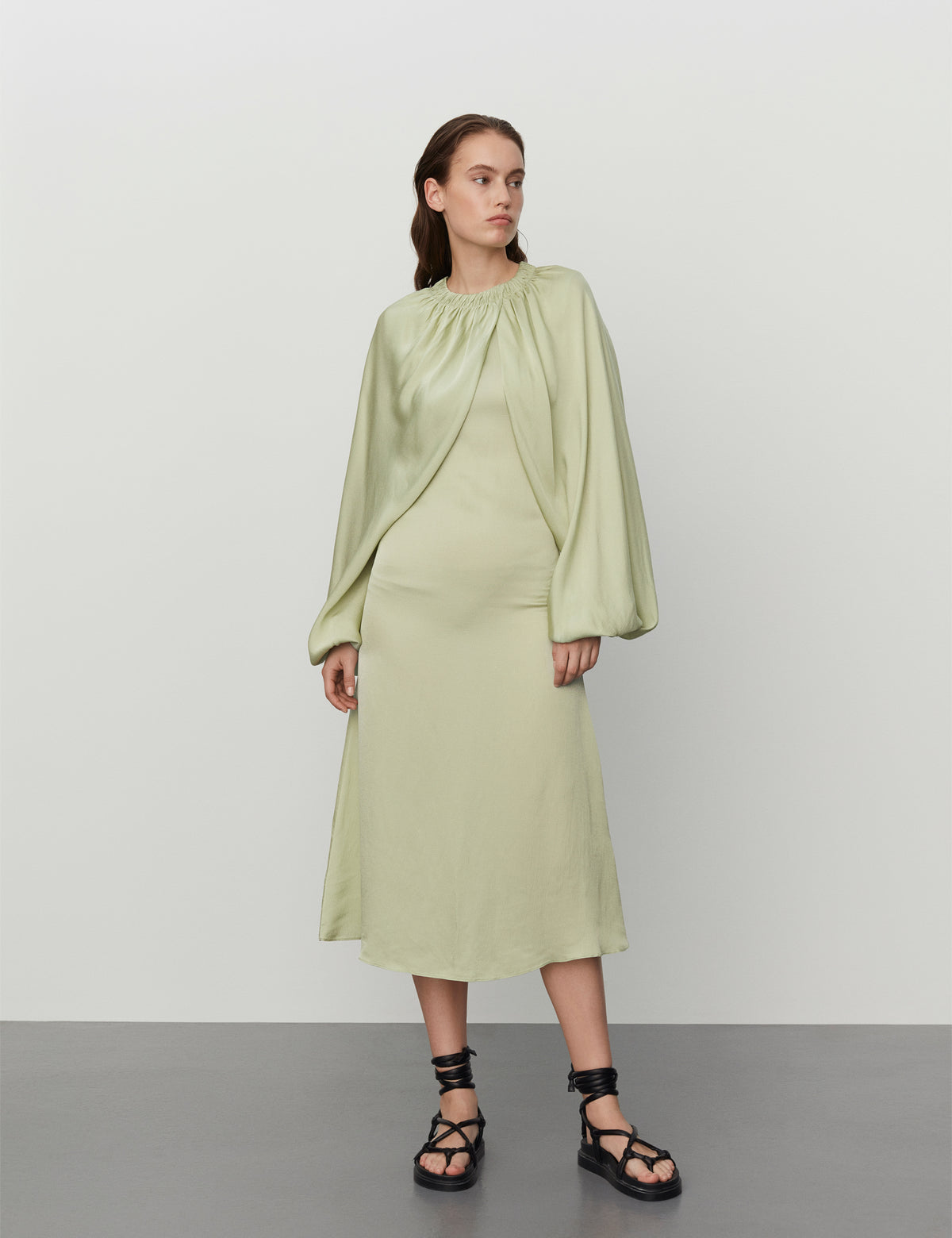 DAY Birger ét Mikkelsen Whitney - Fluid Texture Kjole 140114 CELADON GREEN