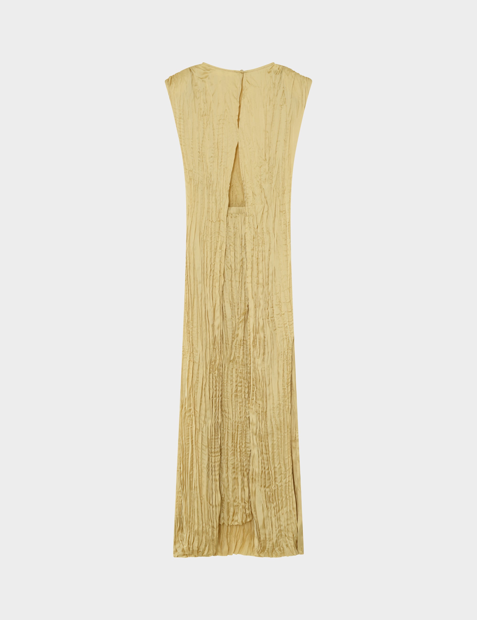 DAY Birger ét Mikkelsen Will - Crinkled surface Kjole 130922 Straw