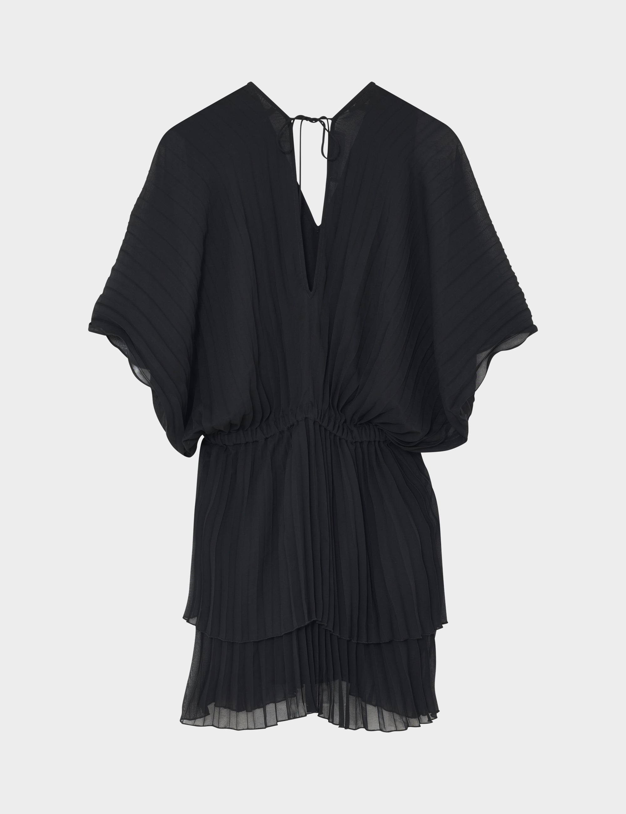 DAY Birger ét Mikkelsen Young - Chiffon Plisse Kjole 190303 Black